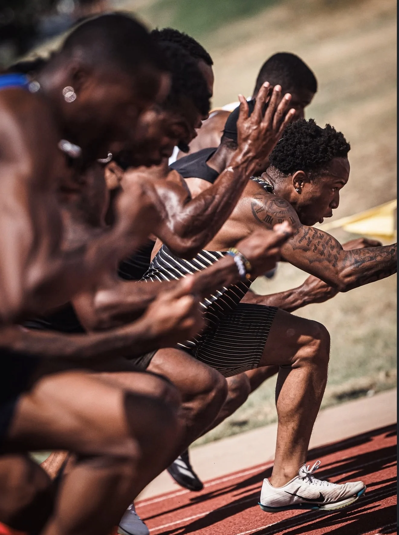 ATX Classic sprinters exploding from the starting line
